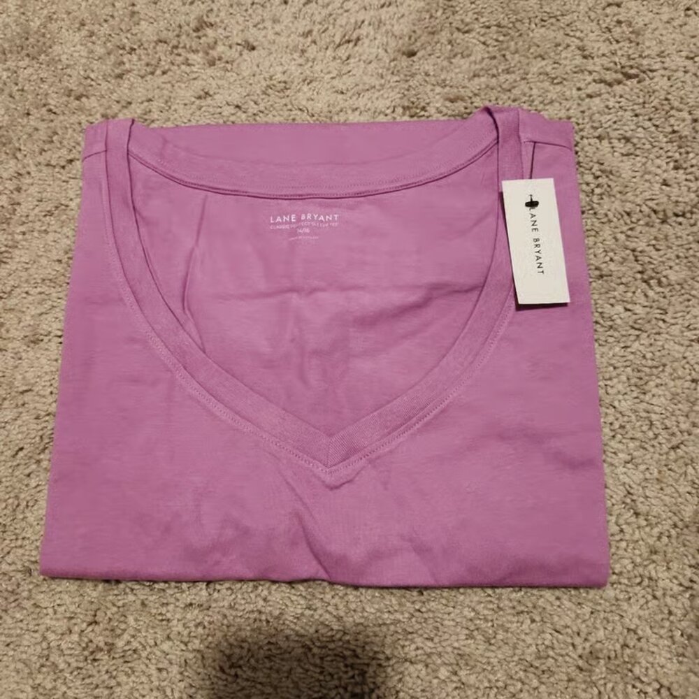 NEW Lane Bryant brand PLUS size blouse size 14/16. NEW